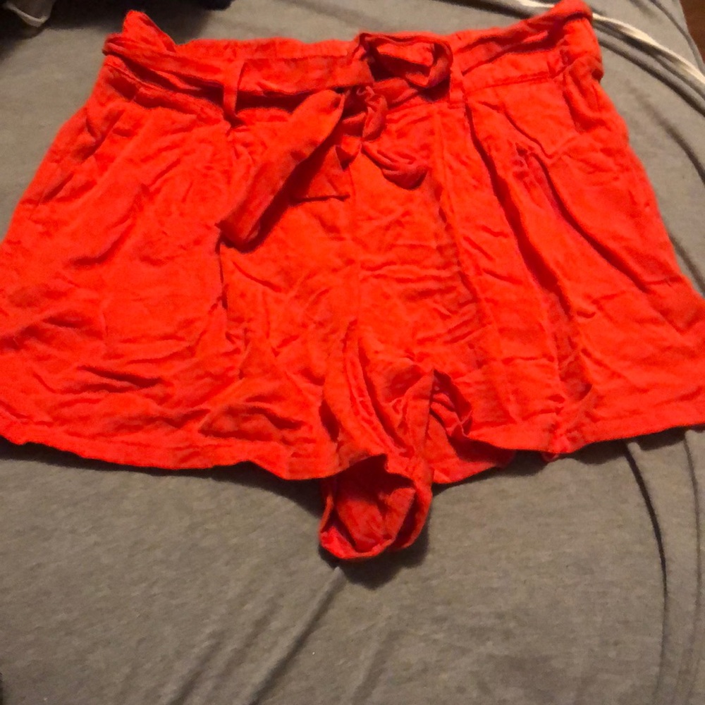 High waisted soft shorts